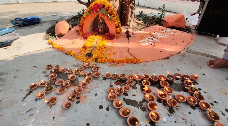 कोटद्वार महाविद्यालय में एबीवीपी ने हनुमान चालीसा और श्रीराम स्तुति पाठ किया