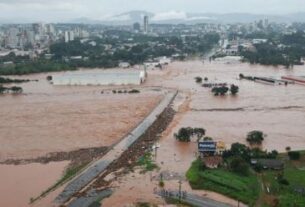 ब्राजील में भारी बारिश के चलते आई बाढ़, 100 लोगों की मौत