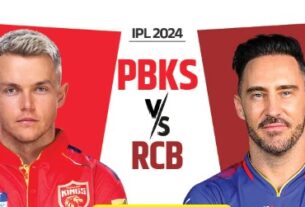 आईपीएल 2024 के 58वें मैच में आज रॉयल चैलेंजर्स बेंगलुरु से भिड़ेगी पंजाब किंग्स